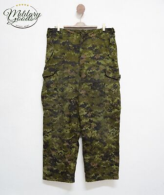 #ad Genuine Rare Canadian Army Pants CADPAT Canadien Army Size L XL 6738 $80.70