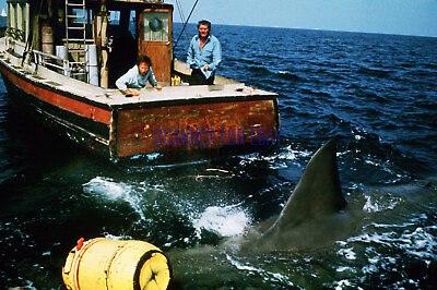 #ad JAWS GREAT OF ROBERT SHAW AND RICHARD DREYFUSS $4.95