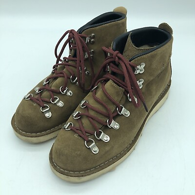 #ad Danner Mountain Light Overton Brown Tan Suede Leather Hiking Boots Size 9 Vibram $195.25