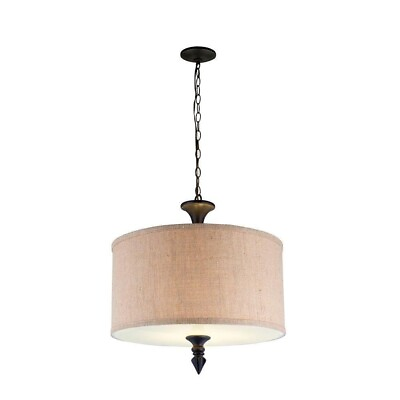 #ad Jaxson 2 Light Pendant with Shade in Oil Rubbed Bronze Finish by World Imports $39.90