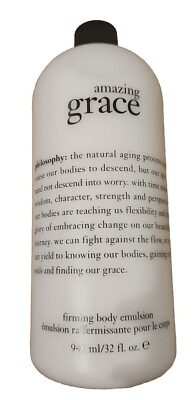 #ad Philosophy Amazing Grace Holiday Firming Body Emulsion Cream 32 Oz Pump Sealed $35.99