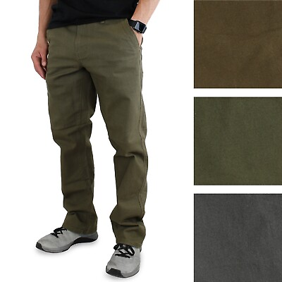 #ad Weatherproof Vintage Flex Utility Pants Mens Relaxed Fit Stretch 5 Pocket Canvas $27.99