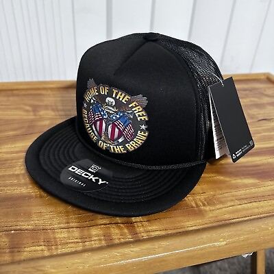 #ad NWT TRUCKER HAT SNAPBACK BASEBALL CAP CUSTOM HAT $18.99