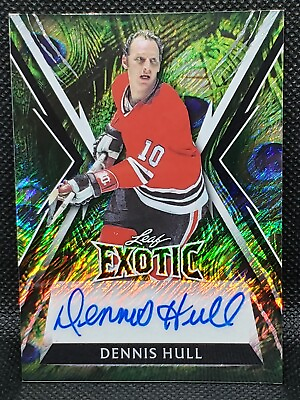 #ad 2024 Leaf Metal Hockey Legends Auto Numbered Cards; You Pick $25.00