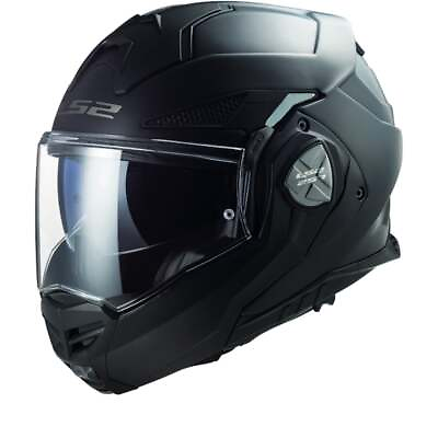 #ad LS2 FF901 Advant X Solid Matt Black 06 Modular Helmet New Fast Shipping $342.63
