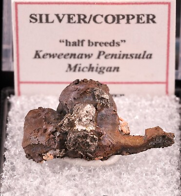 #ad Copper Silver Half Breed Keweenaw Peninsula Michigan $155.00