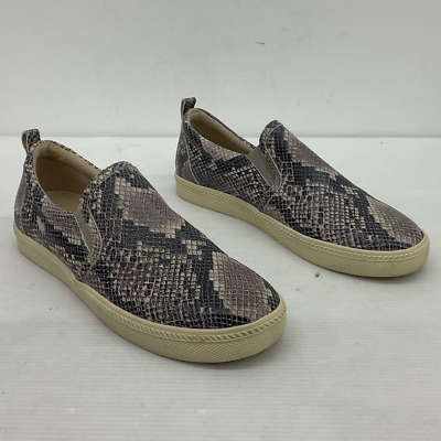 #ad Earth Women#x27;s Gray Snake Print Loafers Size 10 Synthetic Upper Preowned $25.00