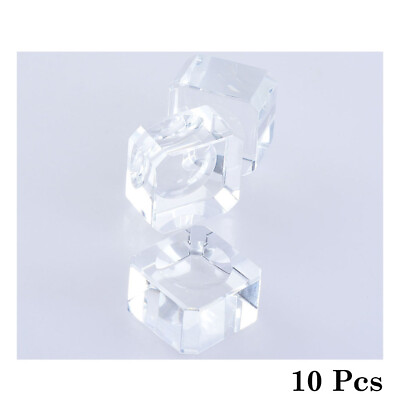 #ad 10pcs Crystal Display Stand Holder For Crystal Ball Sphere ORB Globe $13.49