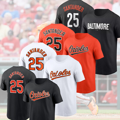 #ad HOT NEW Anthony Santander #25 Baltimore Orioles Player Name amp; Number T Shirt $6.99