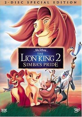 #ad The Lion King 2: Simba#x27;s Pride Two Disc Special Edition DVD GOOD $3.59