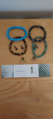 #ad Lee Sands 4 bracelets 4 pair earrings $15.00