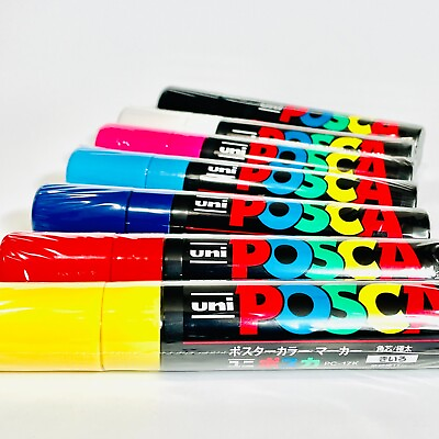 #ad Mitsubishi uni Posca Paint Pens Marker PC 17K Extra Bold Pick Colors $7.99