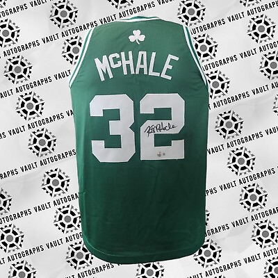 #ad Kevin McHale Signed Boston Celtics Custom Jersey Size XL Beckett Witnessed COA $160.00