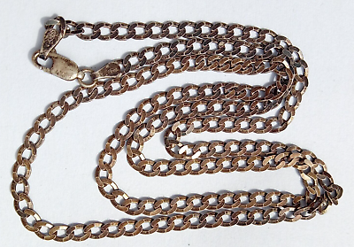 #ad Vintage Chain Sterling Silver 925 test. Women#x27;s Jewelry Length 55 cm. $35.00
