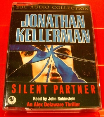 #ad Jonathan Kellerman Silent Partner Alex Delaware 2 Tape Audio Bk John Rubinstein GBP 4.99