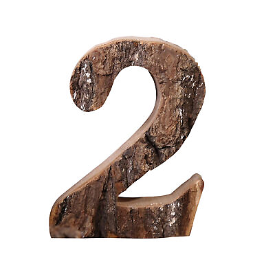 #ad Wooden Letter Easy to Use Signs Distress Wooden Number Wooden $8.22