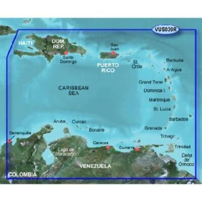 #ad Garmin BlueChart g2 Vision: Southeast Caribbean Digital Map 3930380 $326.96