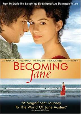 #ad Becoming Jane DVD By Anne HathawayJames McAvoy GOOD $3.98
