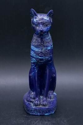 #ad Rare Antique Ancient Egyptian Goddess Bastet Egyptian Lovely cat from Egypt BC $119.00