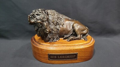 #ad Don Toney Signed and Numbered 12 70 Bronze Figure His Lordship $443.99