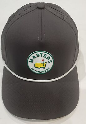 #ad 2024 Masters Hat Charcoal Grey Rope Snap Back BRAND NEW from Augusta National $98.99