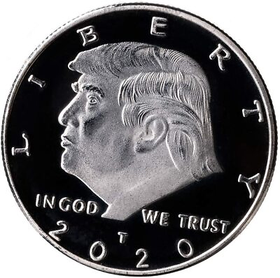 #ad Donald Trump Coin 2020 Silver Collectible Coin Protective Case Included $2.49