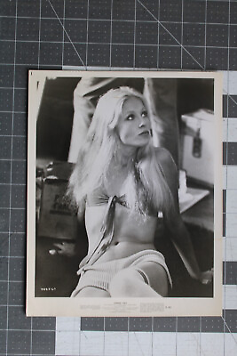 #ad Blonde Bombshell Randall Carpenter Cannibal Girls Sexy Vintage 1972 8x10 Pinup 1 $20.00