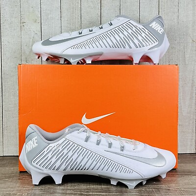 #ad Nike Vapor Edge 360 VC White Silver Football Cleats DO6294 100 Men#x27;s Size 9 14 $119.90