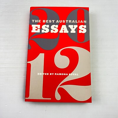 #ad The Best Australian Essays 2012 by Ramona Koval Paperback 2012 AU $29.95