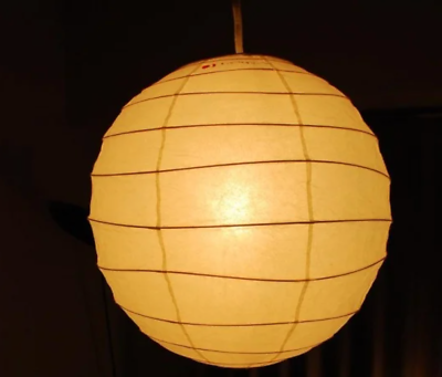 #ad Isamu Noguchi AKARI 30D Pendant Lamp Washi Lighting Shade $165.00