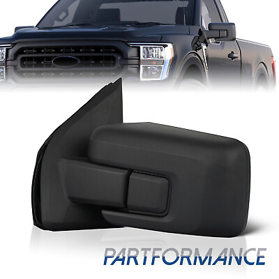 #ad For 2021 2023 Ford F150 Driver Left Side Door Mirror Power Heated Manual Folding $135.84