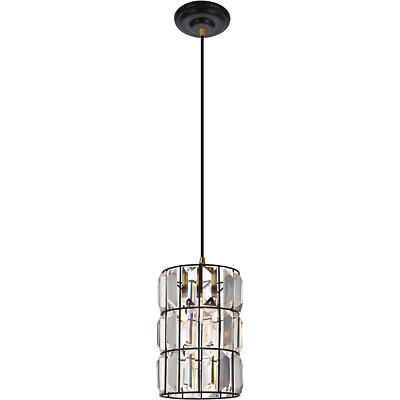 #ad #ad OIL RUBBED BRONZE KITCHEN BEDROOM DINING LIVING ROOM CRYSTAL PENDANT 1 LIGHT 13quot; $233.86