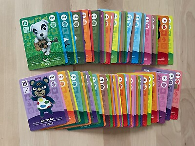 #ad Animal Crossing Amiibo Cards Series 2 Nintendo US Version Authentic NEW $1.45