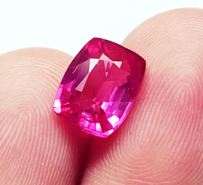 #ad Exquisite 3.15 Ct Loose Gemstone 100% Natural Pink Sapphire Untreated Certified $102.99