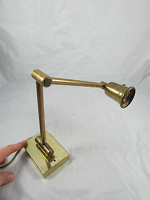 #ad Heyco Brass Mid Century Classic Desk Table Lamp Art Deco $36.99