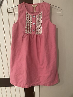 #ad Matilda Jane size 14 Brilliant Daydream Dazzling Dream dress pink linen $16.35