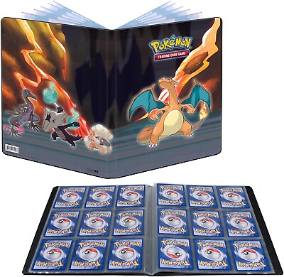 #ad Album Pokemon 9 Blanks Binder Charizard for Cards Standard Ultra PRO $16.30