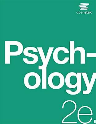 #ad Psychology 2e by OpenStax paperback version Bamp;W Paperback GOOD $18.93