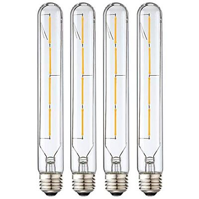 #ad T10 Led Long Bulbs4w Dimmable Tubular Bulb40 Watt Equivalente26 Edison Style Vin $29.22