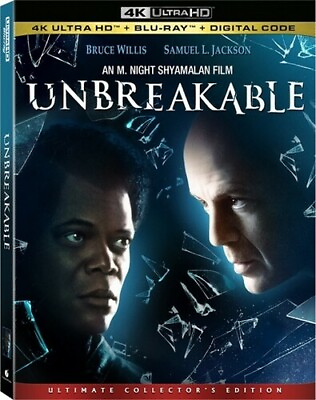 #ad Unbreakable New 4K UHD Blu ray With Blu Ray Ultimate Ed 4K Mastering Coll $20.60
