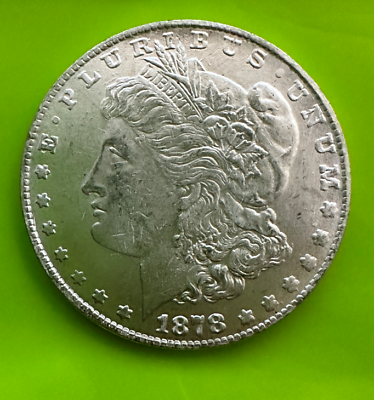 #ad 1878 S Morgan Silver Dollar 90% Silver Coin AU $39.99
