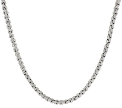 #ad QVC Vicenza Silver Sterling 16quot; Polished Box Chain Necklace 16.0g $202 $126.95