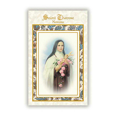 #ad Novena Book St. Therese Catholic prayers $9.95