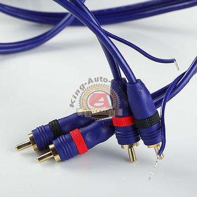 #ad 12ft 12#x27; HIGH PERFORMANCE DIRECTIONAL BALANCE RCA 2 Male to Male Audio Cable $11.00