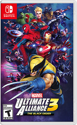 #ad Marvel Ultimate Alliance 3: The Black Order Nintendo Switch Factory Sealed $48.70