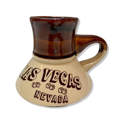 #ad Vintage Las Vegas No Spill Ceramic Coffee Mug $42.33