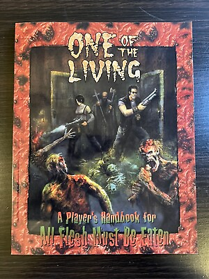 #ad One Of The Living: A Players Handbook For “All Flesh Must Be Eaten” $50.00