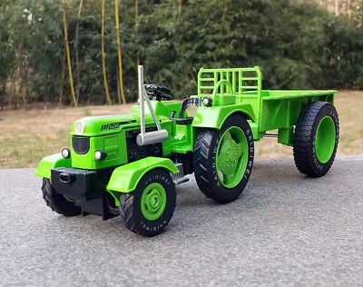 #ad 1:18 Alloy Tractor Agricultural Trailer Model Simulation Metal Gift Toy New $37.47
