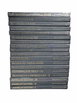 #ad LEFTY KREH Lefty#x27;s Little Library Of Fly Fishing 18 Volumes $144.14