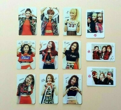 #ad TWICE 1st mini album The Story Begins Official Photocard RED WHITE Version KPOP $8.99